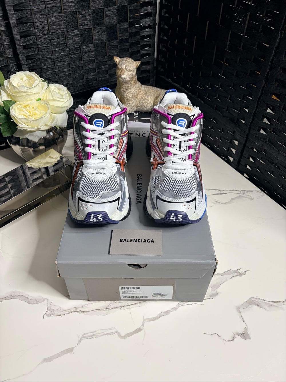 Balenciaga Runner Multicolor Sneakers